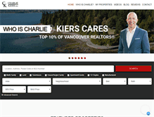 Tablet Screenshot of charliekiers.com